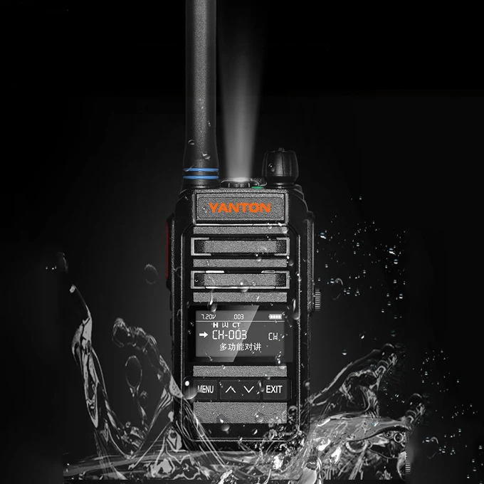 YANTON T-360 GMRS двухстороннее радио 30 каналов 0,5 Вт 2 Вт водонепроницаемые IP67 портативное радио