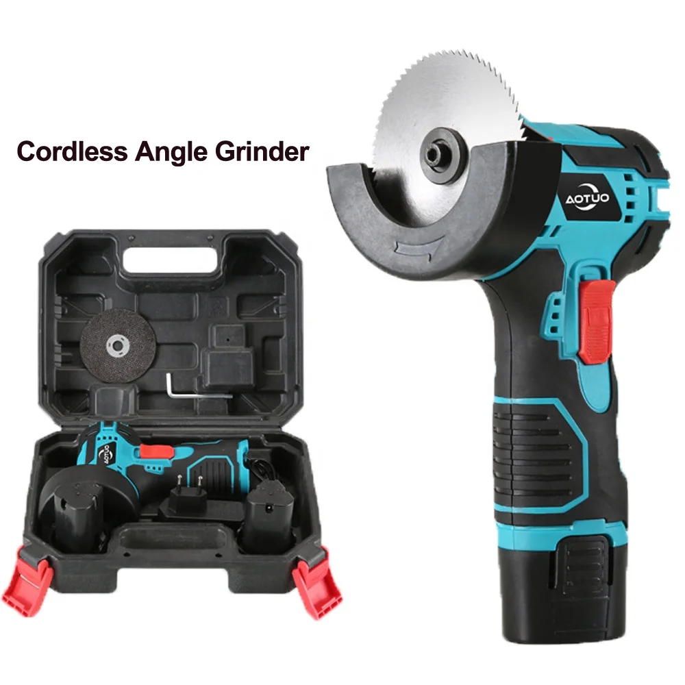 Wholesale Handheld Portable 12V Electric Mini 3 Inch Cordless Angle Grinder