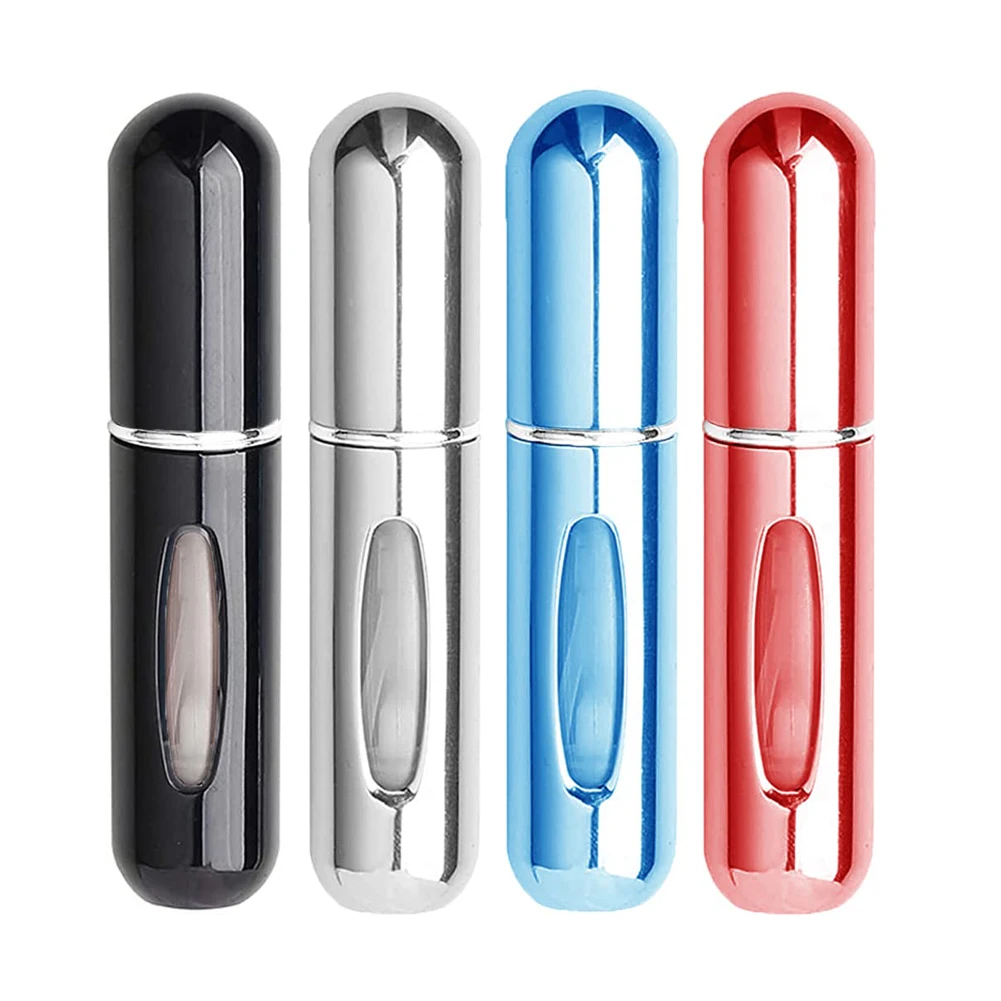 5ml 8ml 10ml 15ml 20ml Aluminum Bottles Perfume Spray Refillable Perfume Bottle For Travel perfume bottle oval