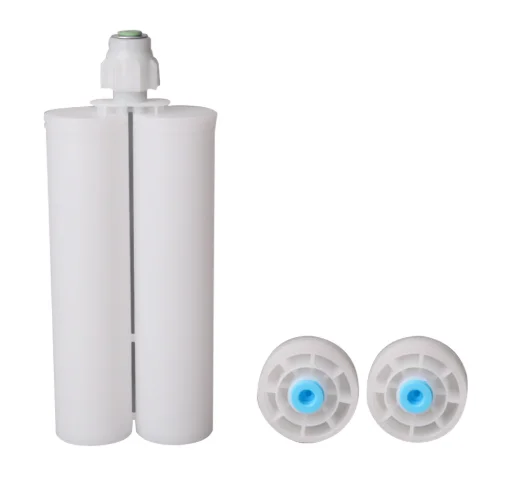 Hot selling 50ML 1:1 PP material dual clear Barrel syringe