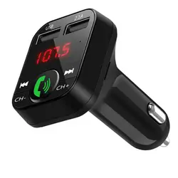car mp3 player LED screen car wireless  mp3 player fm transmitter support TF card