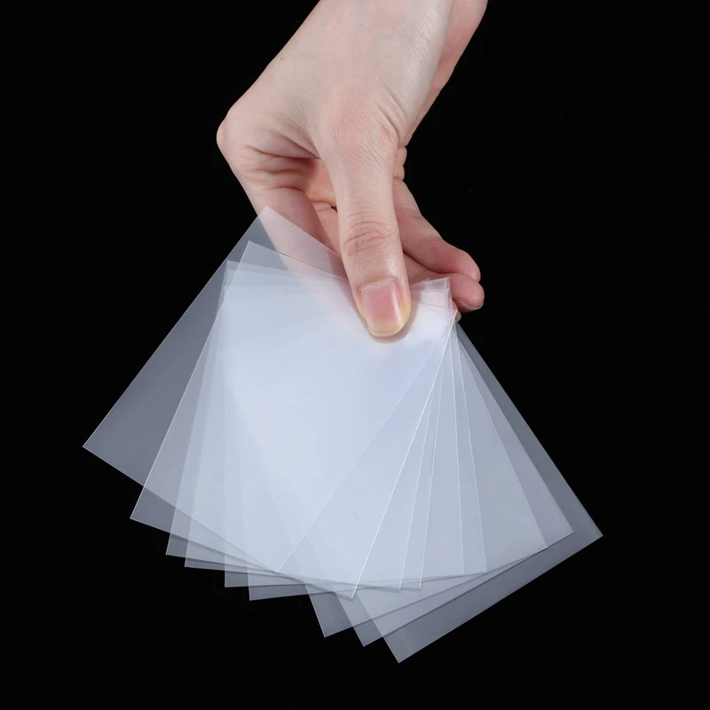 High Quality Clear Penny Sleeves 100 pieces pack Cheap Soft Card Sleeves Customized Packing Standard Clear Sleeves For Card