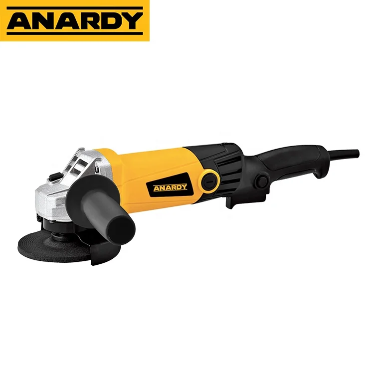 ANARDY AAG100-6 long handle 100mm/115mm/125mm variable speed angle grinder switches