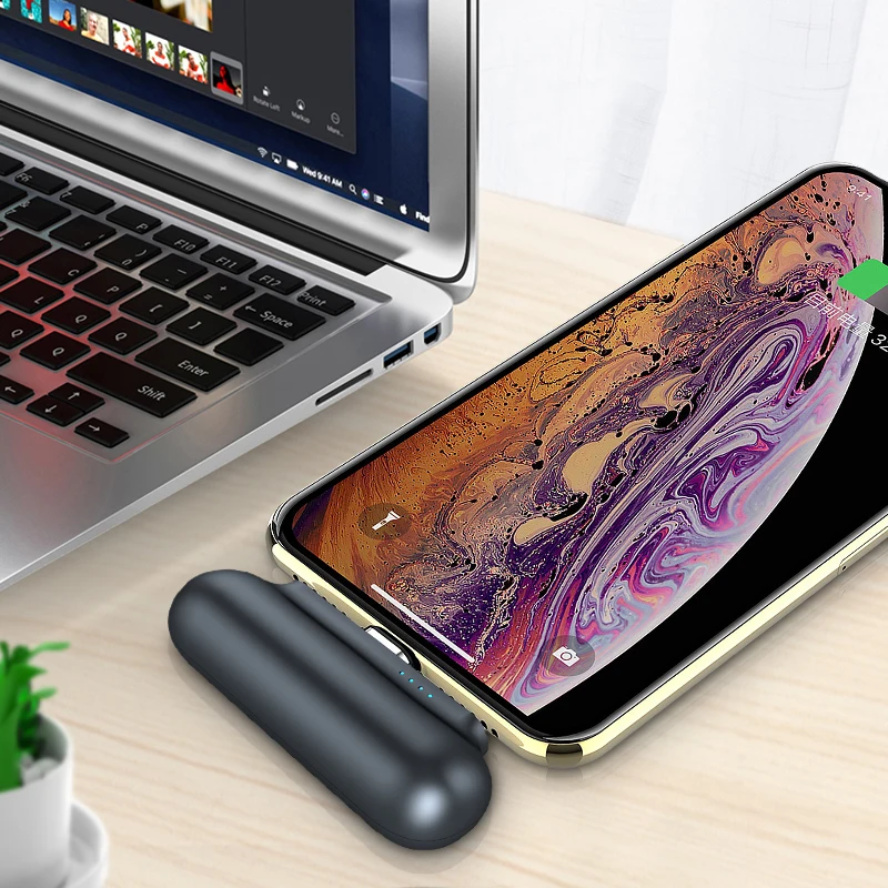 3 в 1 магнитное зарядное устройство с Micro USB Type-C 2600 мАч