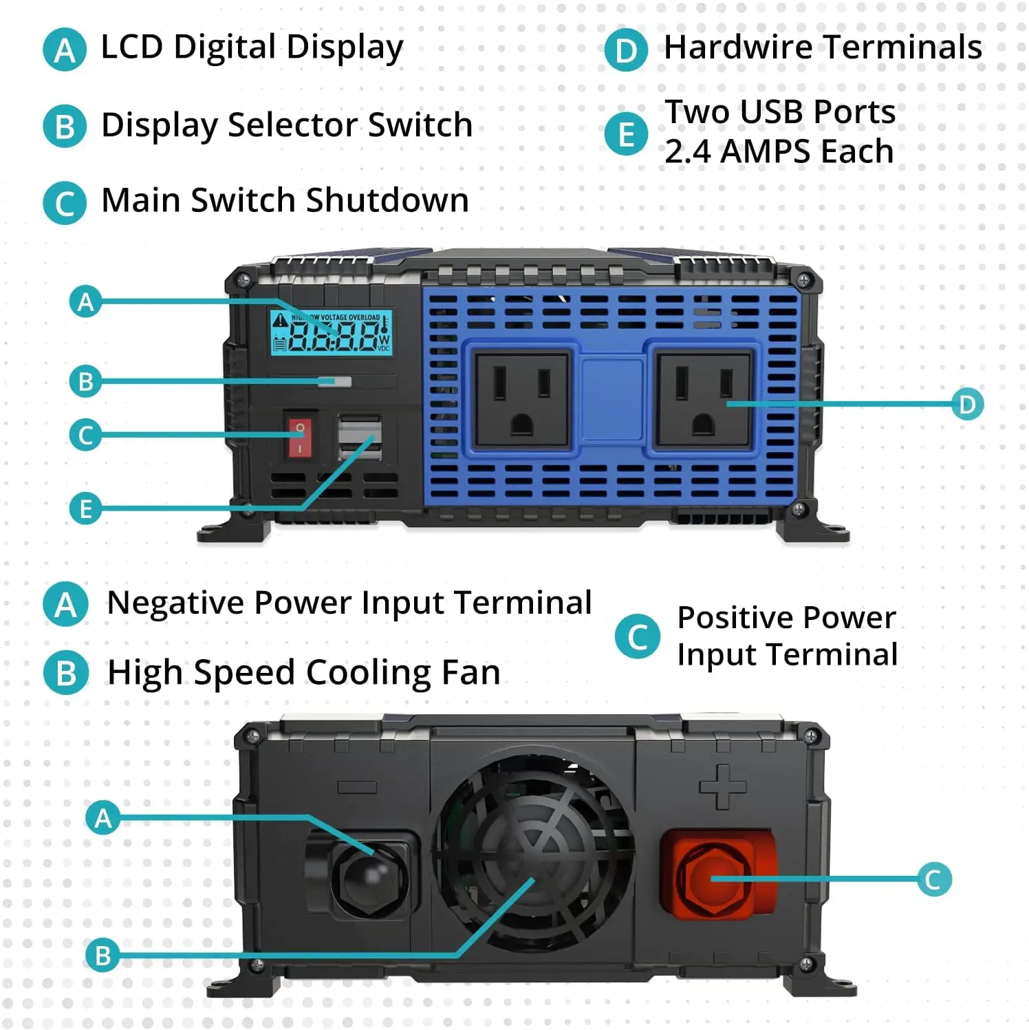 Factory Wholesale 5000w Inverters Motor Drive For Cars Solar Systems