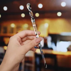 17.5CM Vintage Acetate Chinese Hair Pin Stick Chopsticks Hair Accessory Chop Sticks for Hair