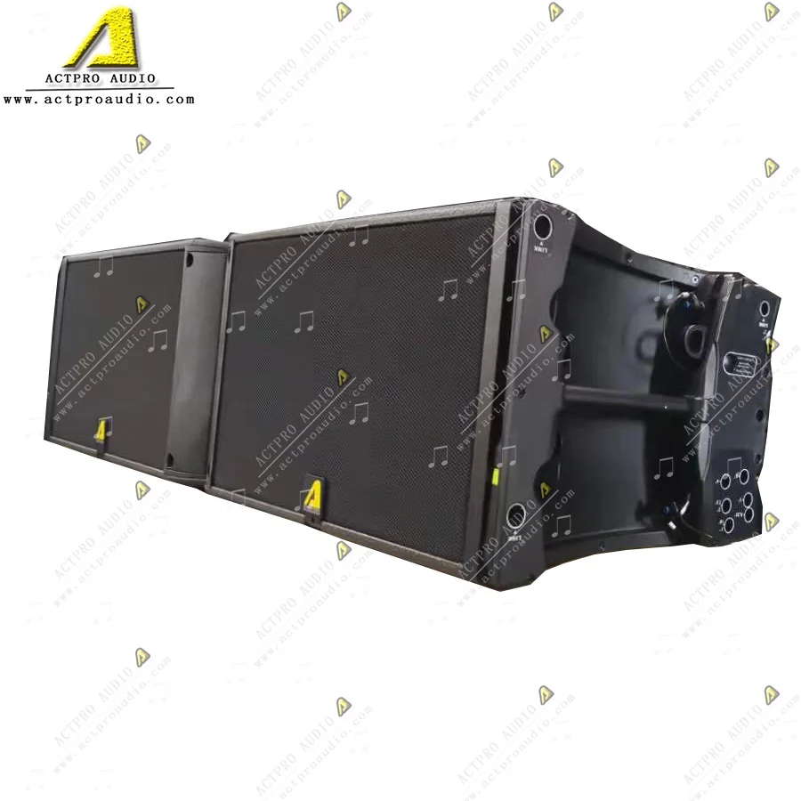 Pro speaker stage active line array speaker dual 12 outdoor line array speaker system