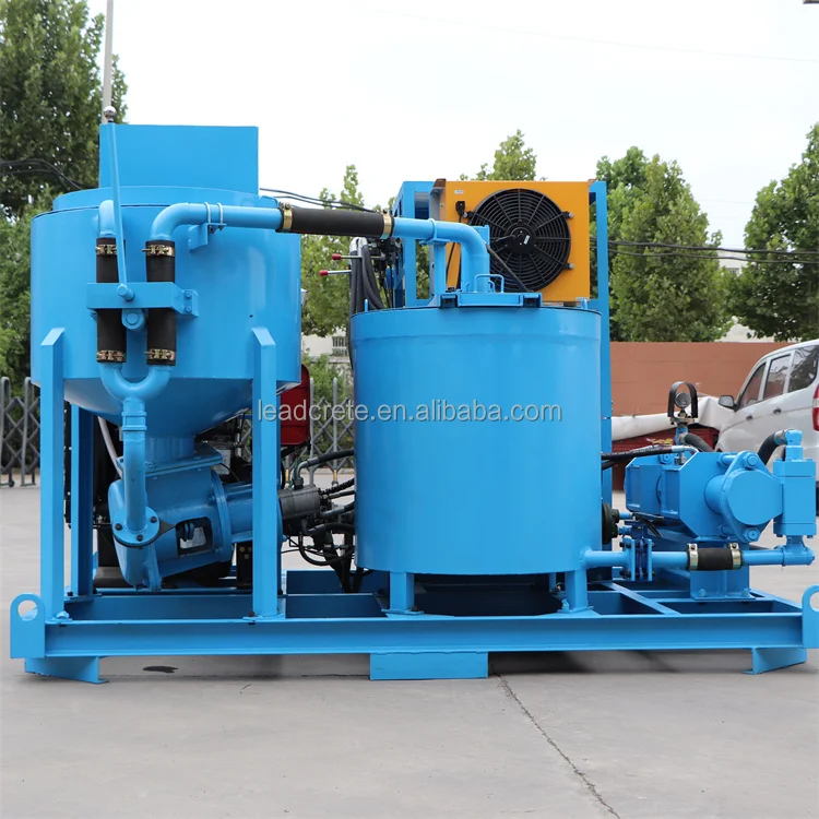industrial efficient mortar cement grout mixing plant cement for rock grouting