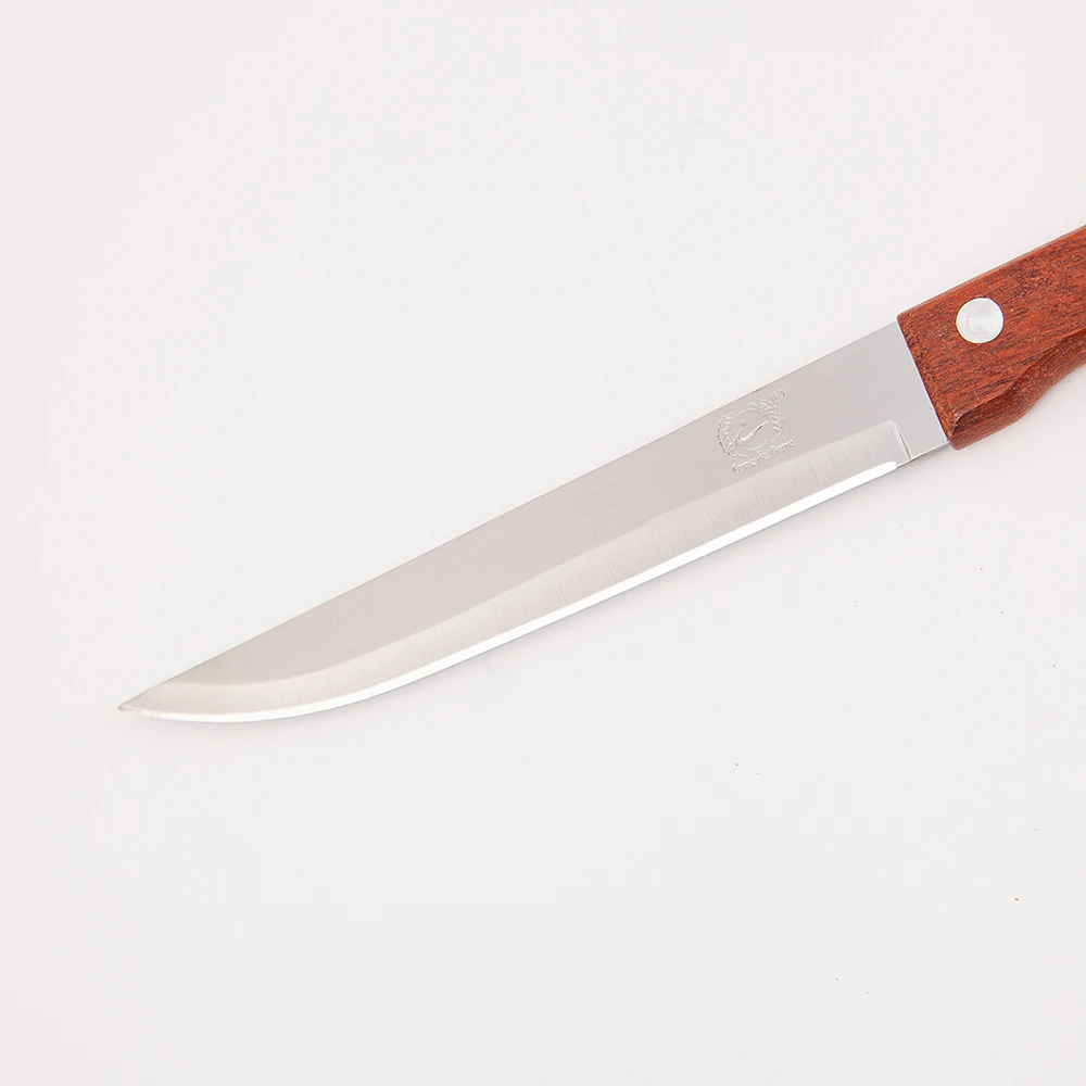 Hot Selling Fruit Knife Yangjiang   F&F Wood Handle Paring Fruit Knife Wholesale Wood Kitchen Knives