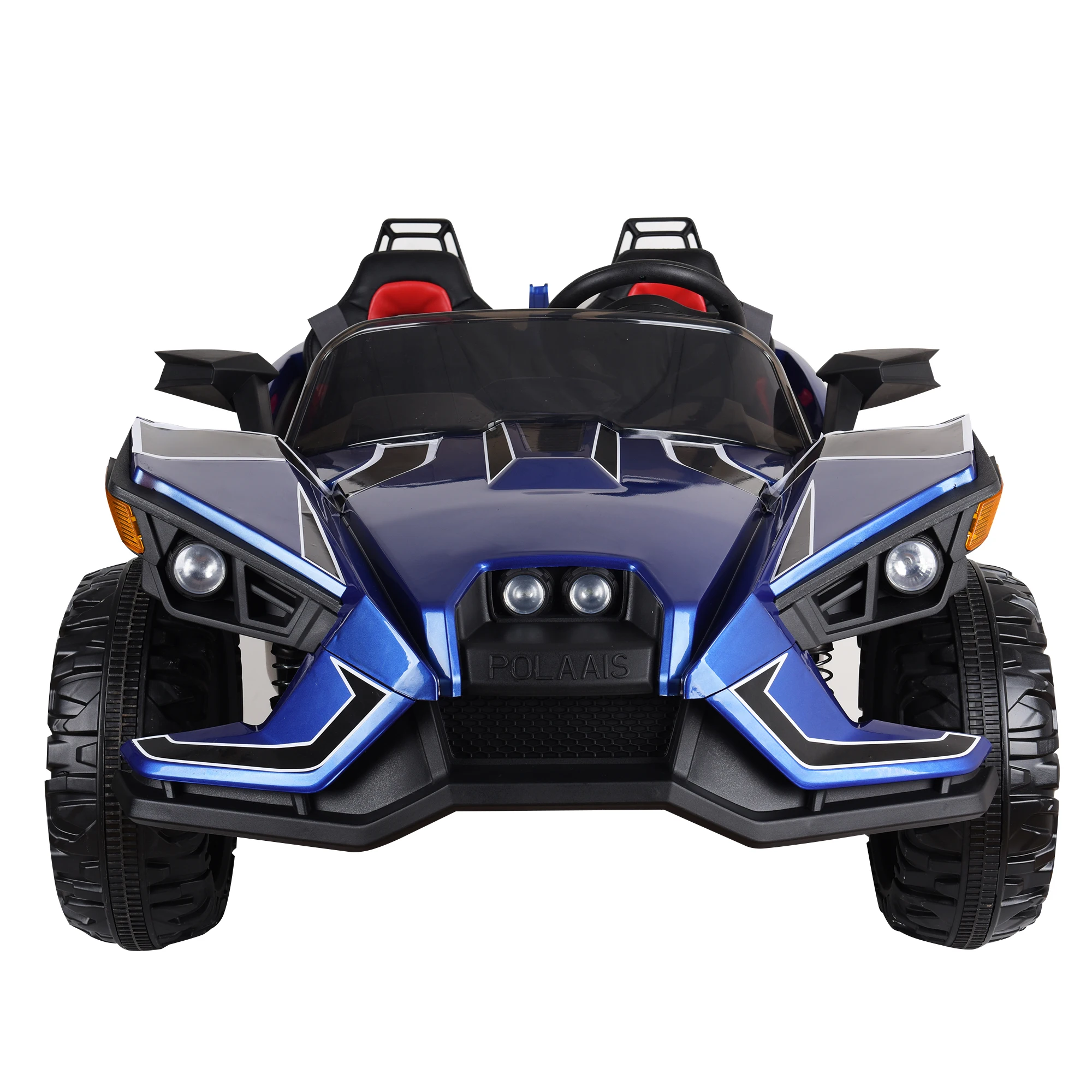 Игрушки с радиоуправлением, Рогатка Polaris, 12 В, 2 места, батарейки с большим колесом, детские игрушки, онлайн ездить на машине