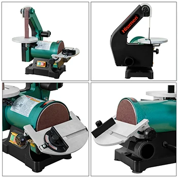 Hisimen Sanding Belt sander H1500 home small woodworking table knife grinder Polishing machine Sanding machine Sanding machine