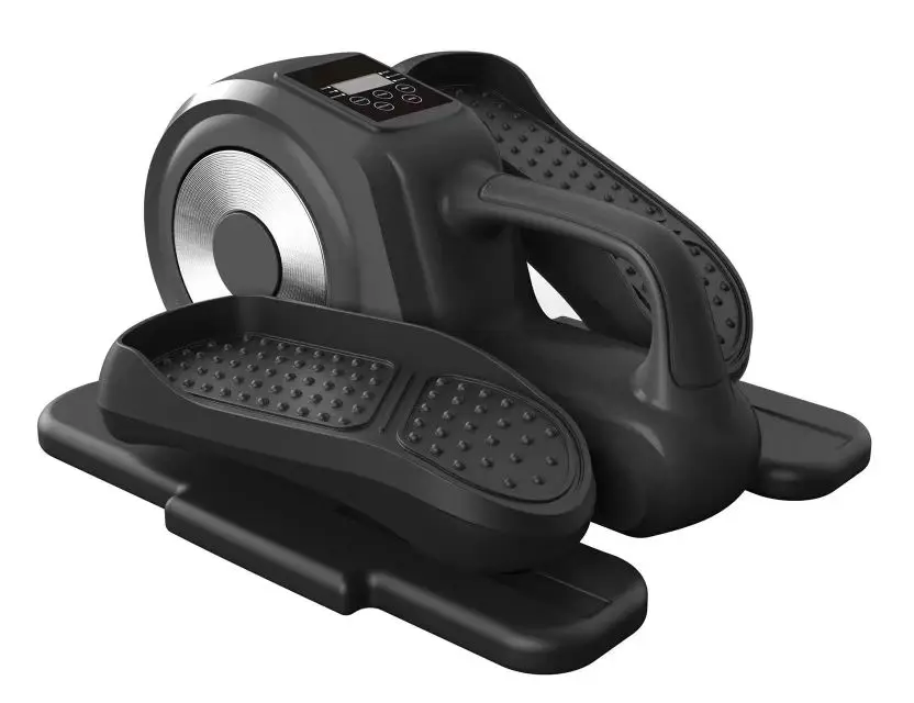 Mini Compact Elliptical Machine with Non-Slip Pedal for Seniors Adults and Teens