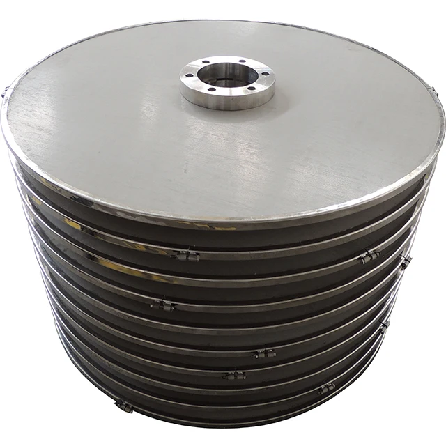 8 Layers Bonded Mesh Sintered 316L Stainless Steel Filter Disc BDO TDI Filter Element