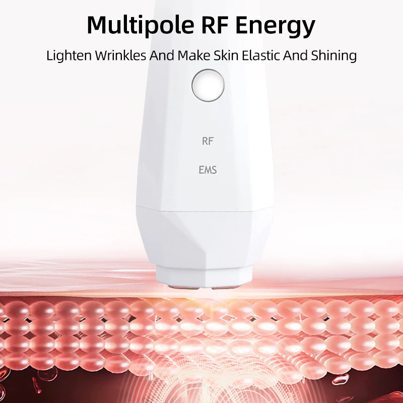 Latest machine skin care equipment mini face and body facial rf beauty device waterproof led face light therapy device