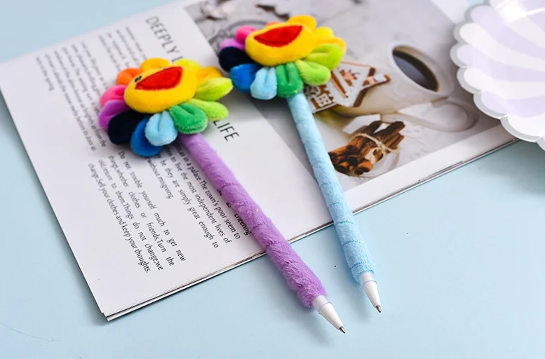 Wholesale Creative Plastic Pen Flower Pen Promotional Gift