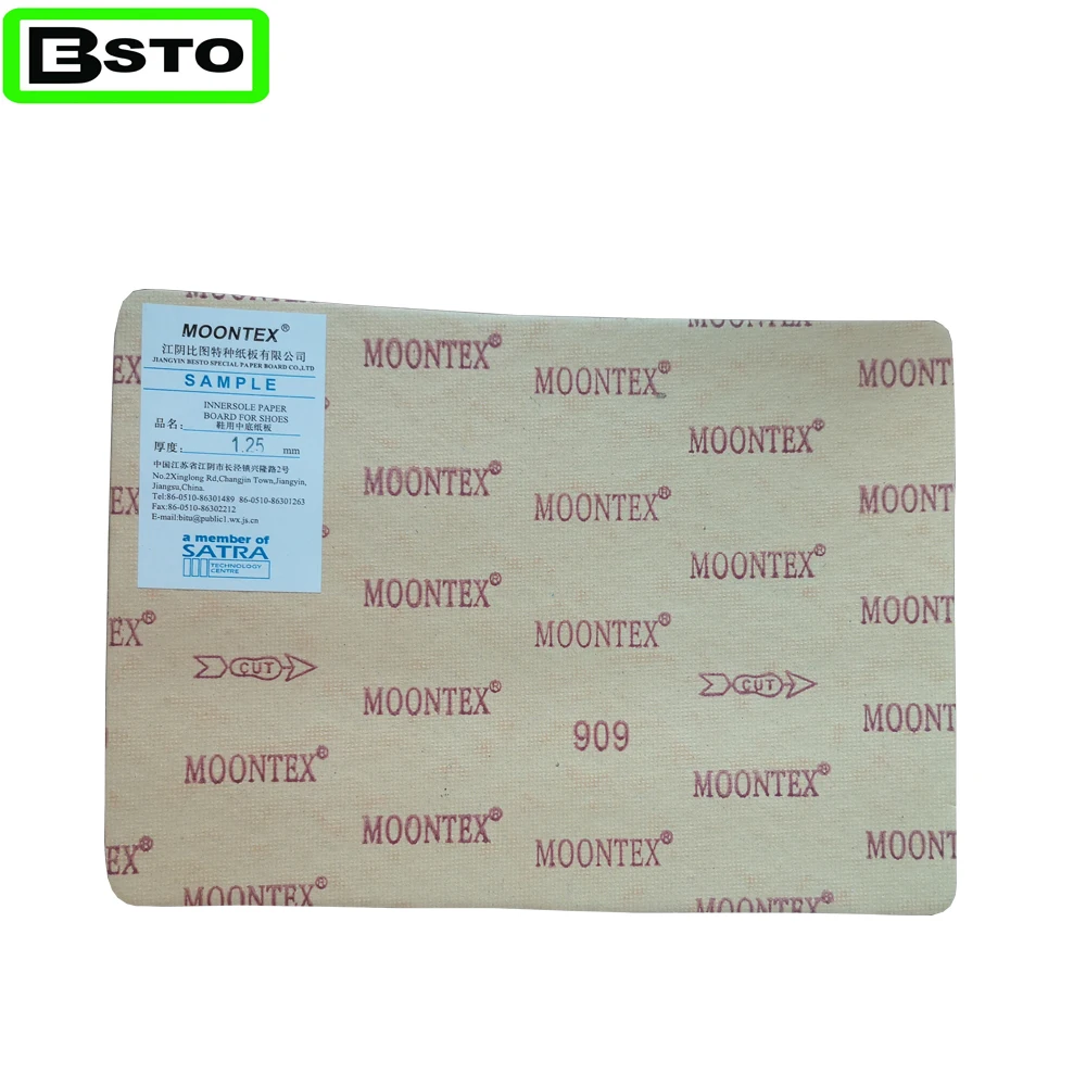 Shoe repair materials paper insole board