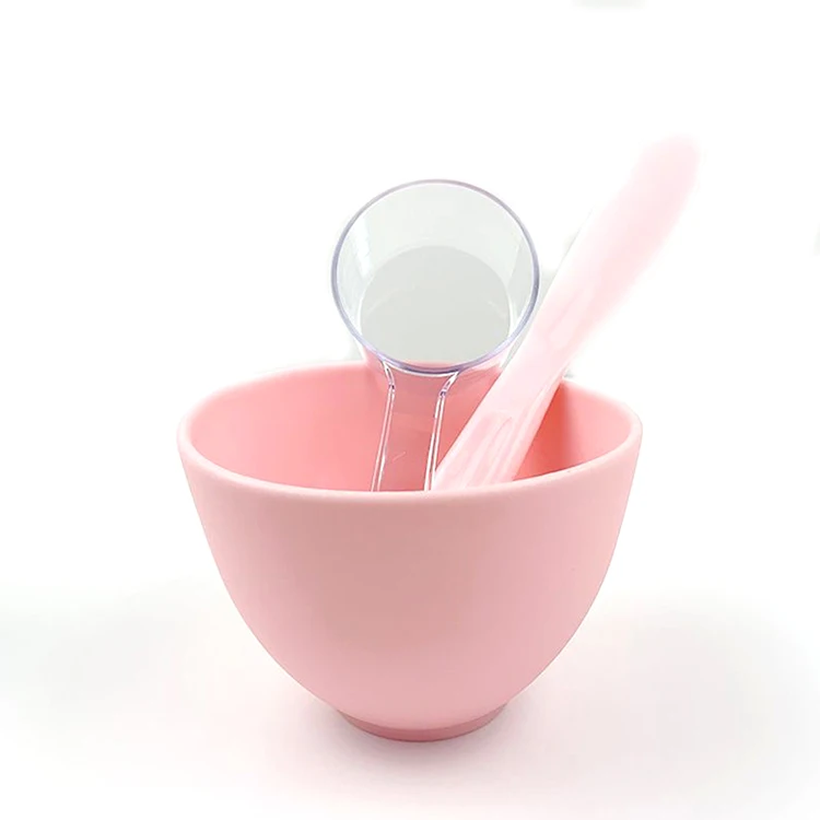 Hot Selling Wholesale Beauty Mask Bowl Set Custom Cosmetic Spoon Brush Bowl Facial Mask Bowl Set