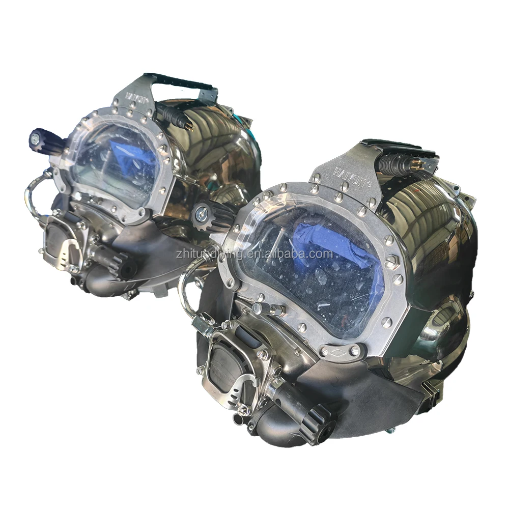 Made In China Commercial Diving Helmet Hard Diving Helmet Stainless Steel Diving Helmet