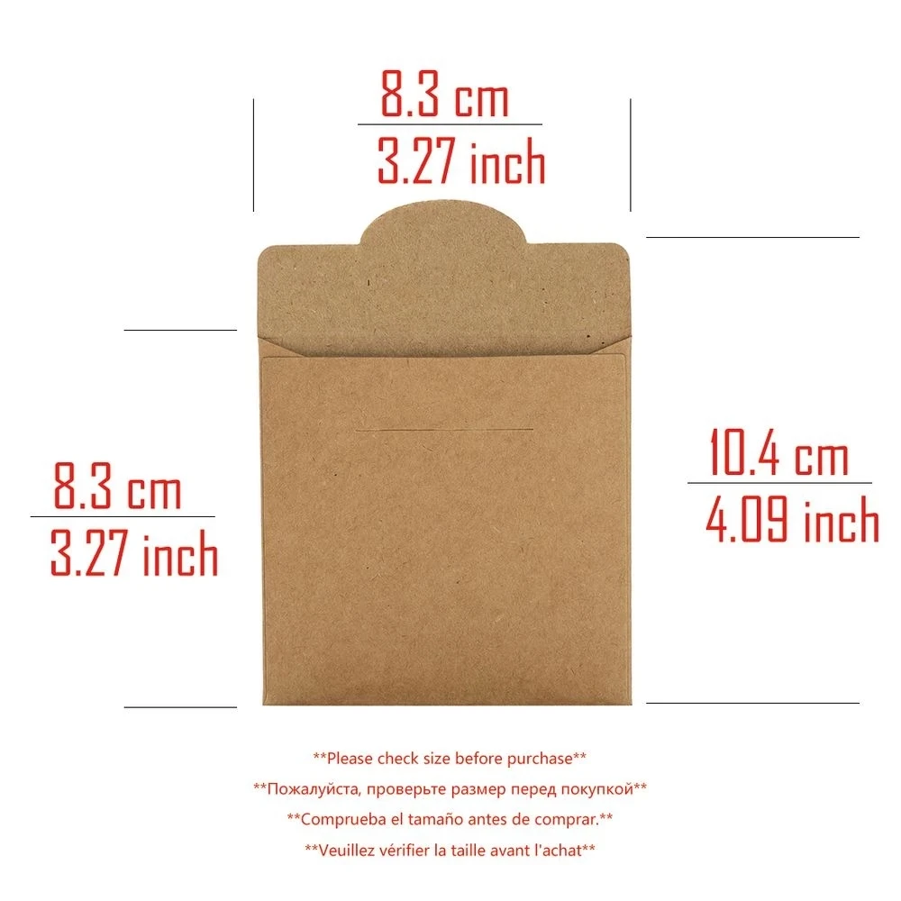 Simple Type Custom kraft  Envelope Printing Wedding Colored Paper Mailing Envelopes bags