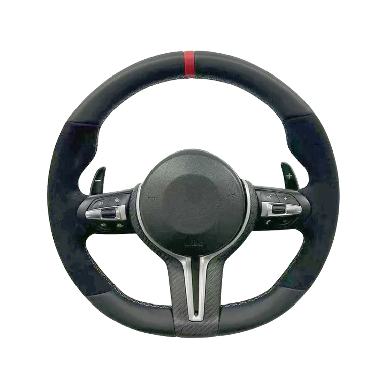 Factory price high quality F20 F30 F32 F10 For BMW all series alcantara steering wheel