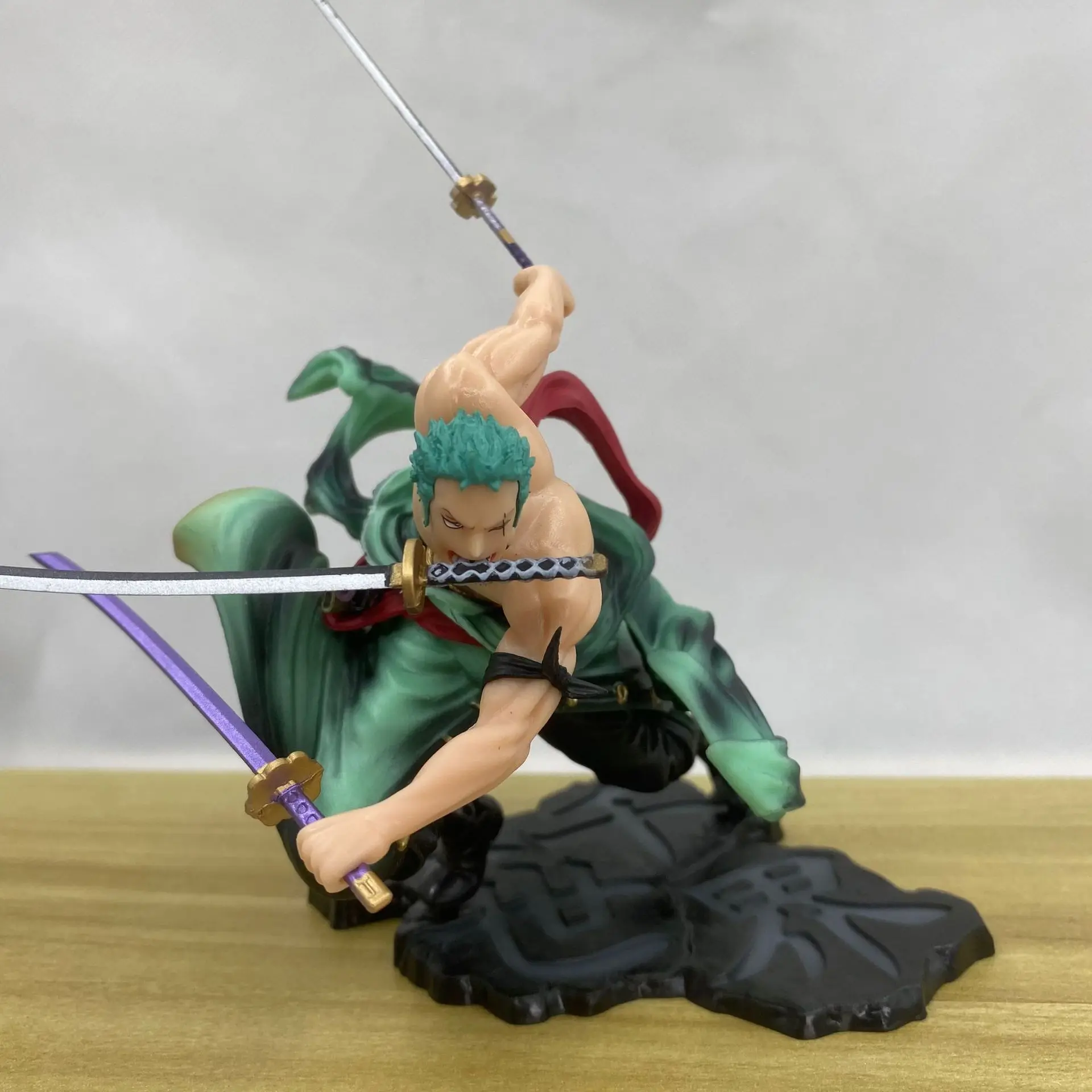Лидер продаж японская аниме 18 см Roronoa Zoro мультяшная статуя из ПВХ одна фигурка кукла