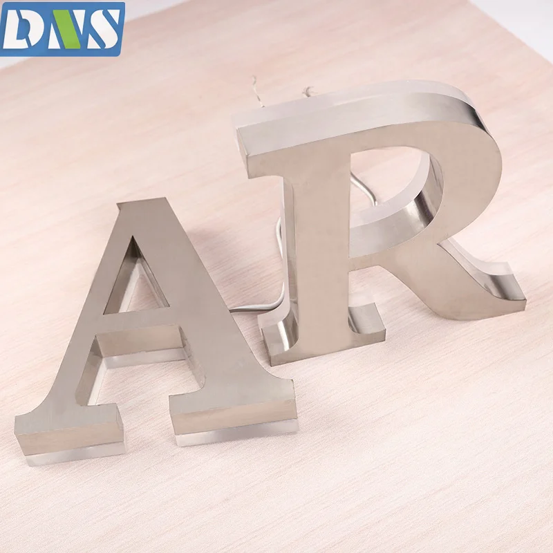 letter custom signage channel apple customizable for store car phone led backlit sign board