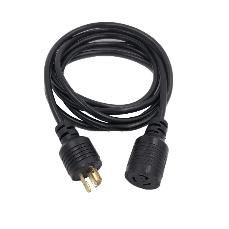 3-Conductor-Locking Cord NEMA L7-15P/ L7-15R Extension Cords