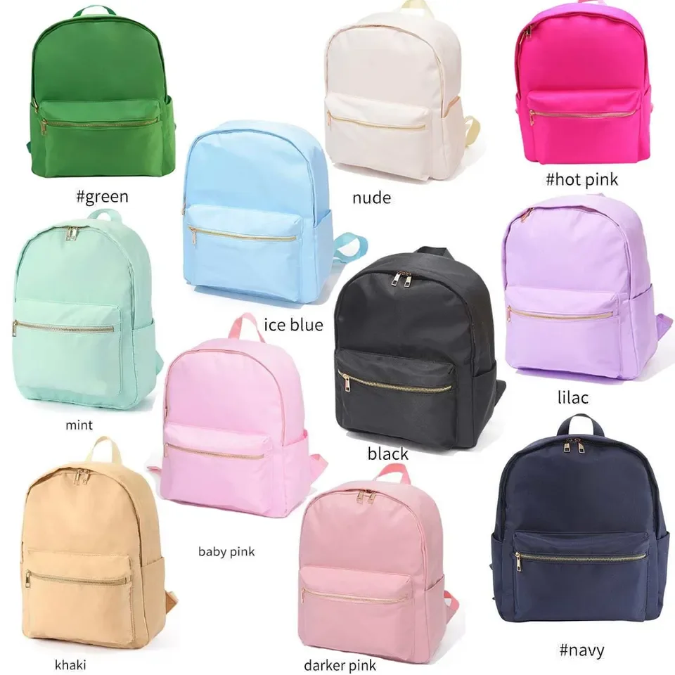 11 Colors Side Pockets Storage Stadium School Bags For Boys Kids Children Causal Sports Backpacks Anti-water Nylon Backpack Bag