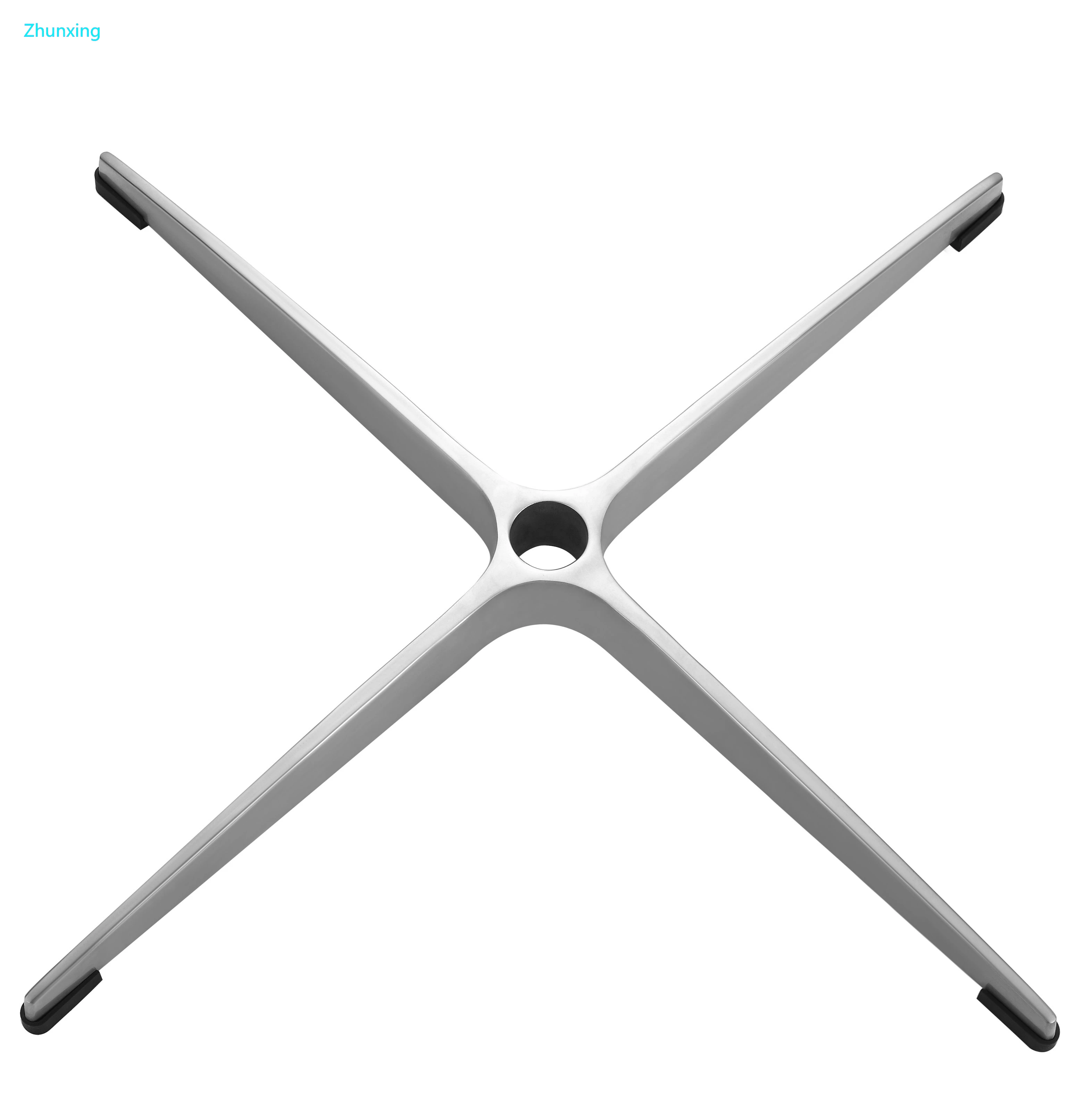 Chair base aluminum alloy furniture leisure computer swivel office chair grid hardware