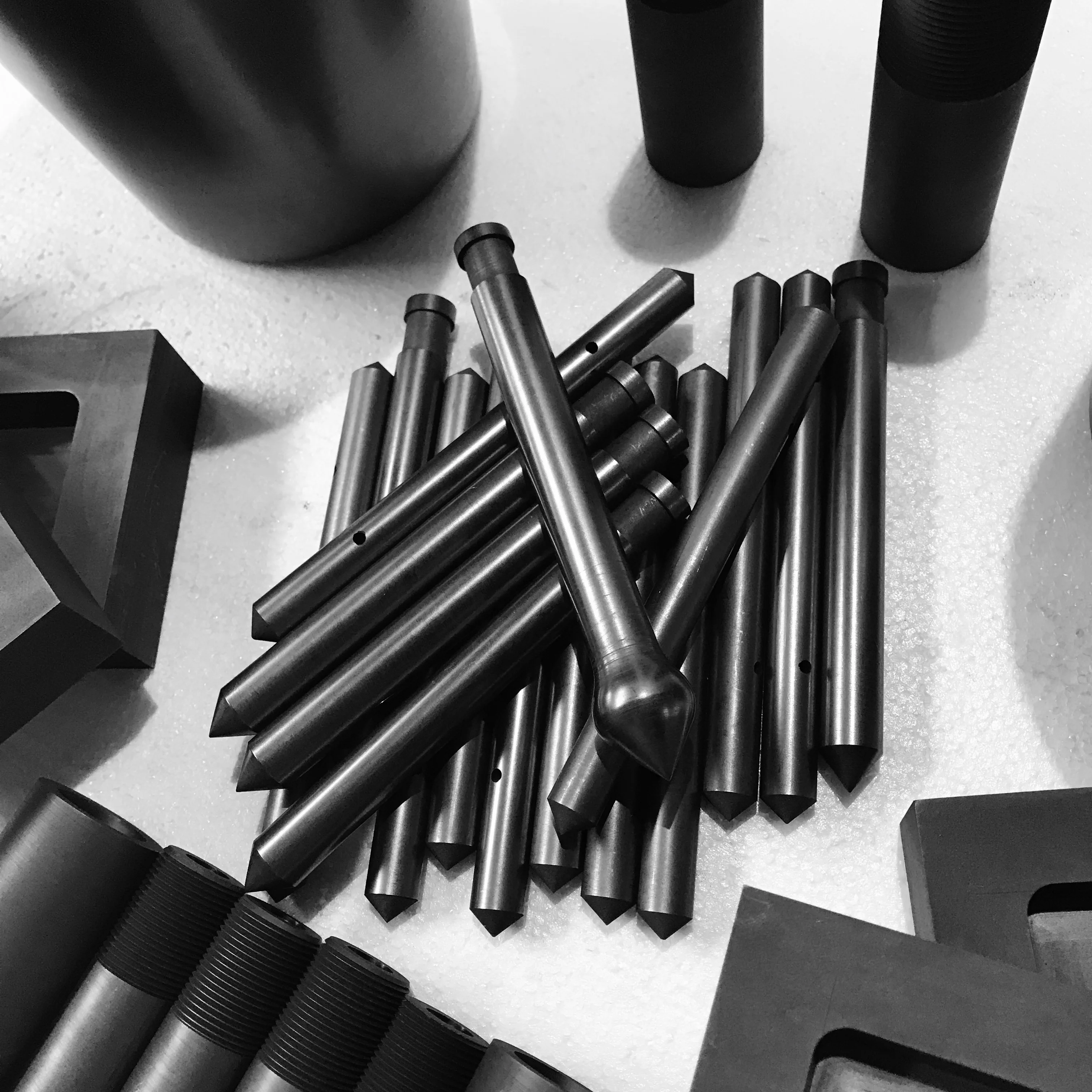 1.85 molded carbon cups graphite bars for Heating Element