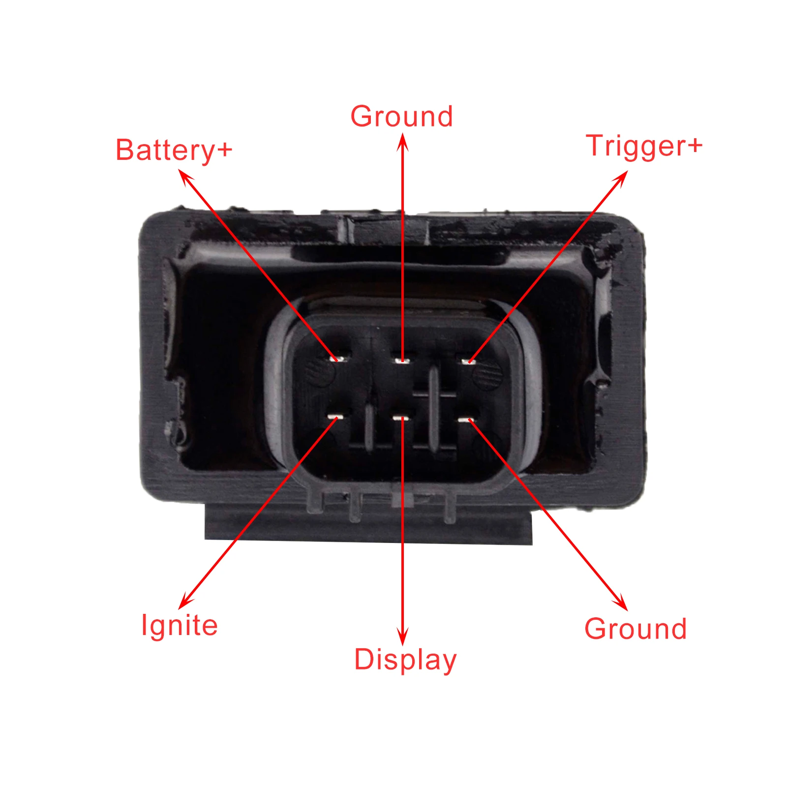  GOOFIT 8 Pins CDI Box Igniter Replacement For 250cc 260cc 300cc Linhai Roketa Xingyue Buyang Scooter ATV LH170MN