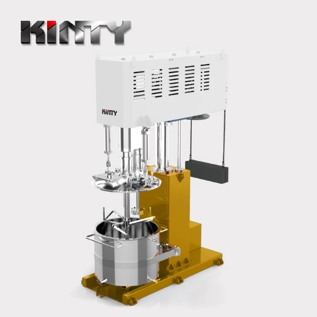 Vacuum Homogenizer Emulsifier Mixer Lab Mixer Homogenizer Different Heads Vacuum Emulsifying Mixer For Ointment Cosmetics Cream