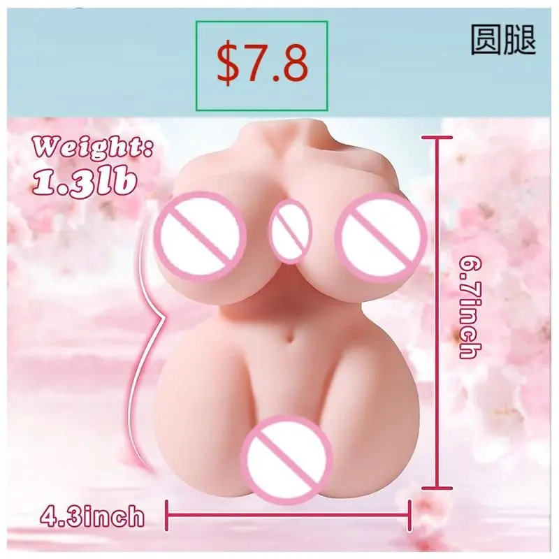 Half-body fat woman male adult doll big ass big breasts physical doll buttock sex toys adult sex figure