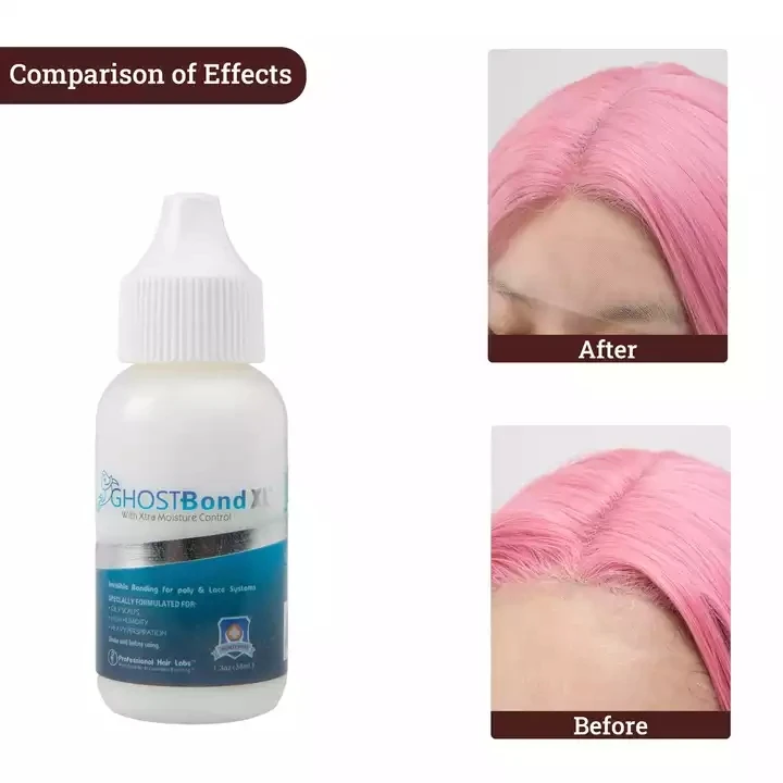 Private Label Imported High Quality Hair Glue Waterproof Strong Hold Wig Glue Adhesive Wig Lace Glue