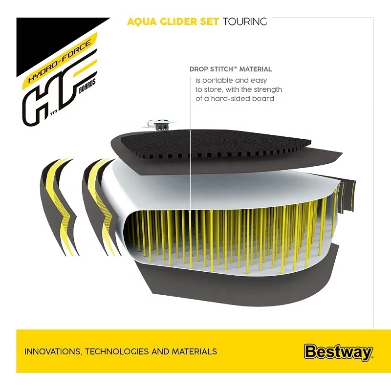 Bestway 65347 3 20 м серфинг гидро-сила Aqua планер надувной стенд паддлборд набор