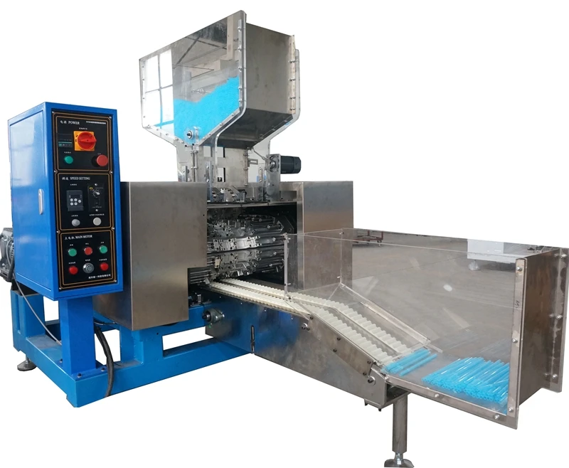 high speed flexible straw making machine with automatic transfer belt can connect with U straw packing machine