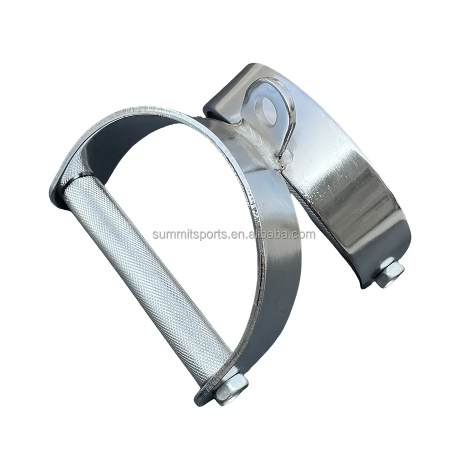 LAT Pulldown Bar Attachment Weightlifting Muscle Exercise Grip Handle D Shaped Lat Pull Down Bar For Workout