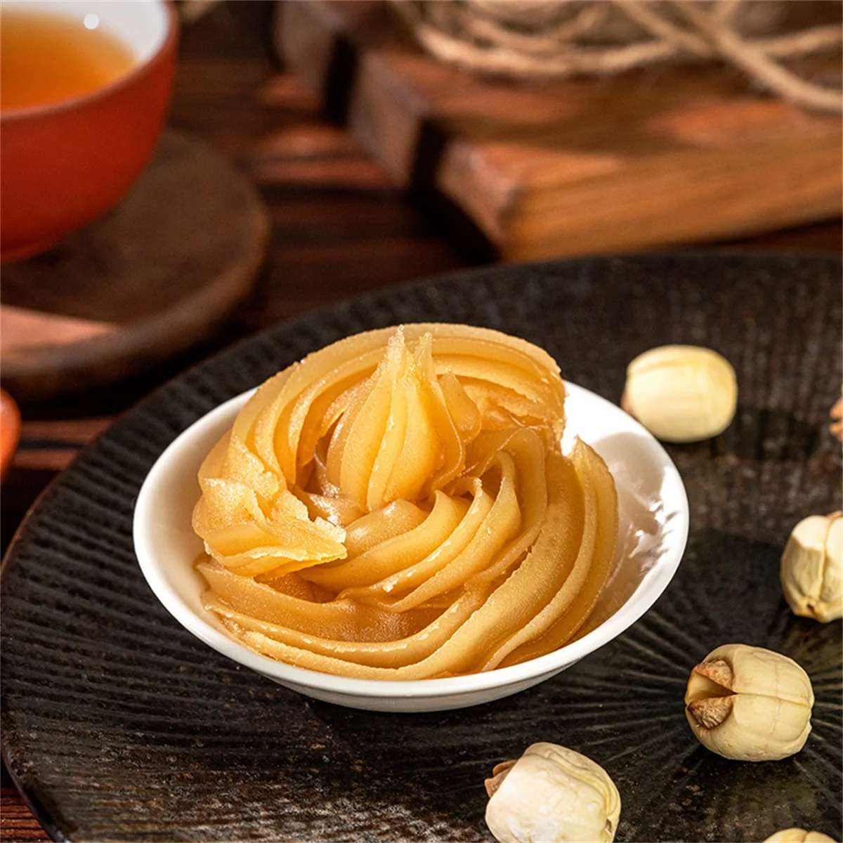 Guangzhou Restaurant Chinese Pastries Diy Homemade Pastry Stuffing Steamed Buns Ingredients Lotus Seeds Paste Mooncake Filling