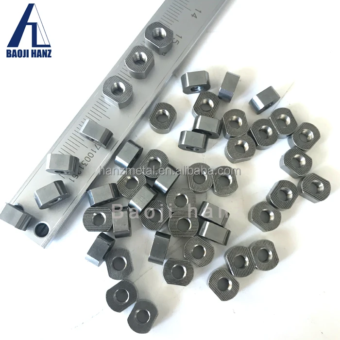 Titanium hexagon nut, GR5 alloy titanium nut