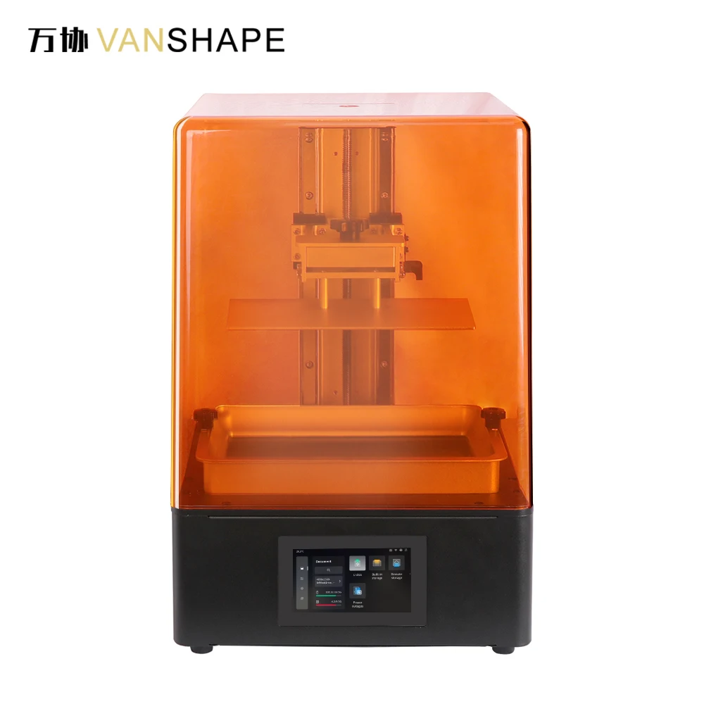 Vanshape  3d printer for gold jewelry big printing size 14k monochrome screen lcd 3d printer