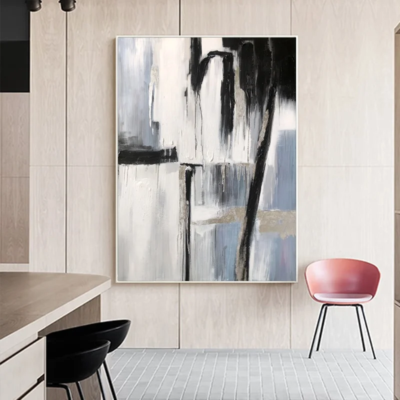 New product living room wall decoration abstract art fabric canvas pure hand-painted oil painting