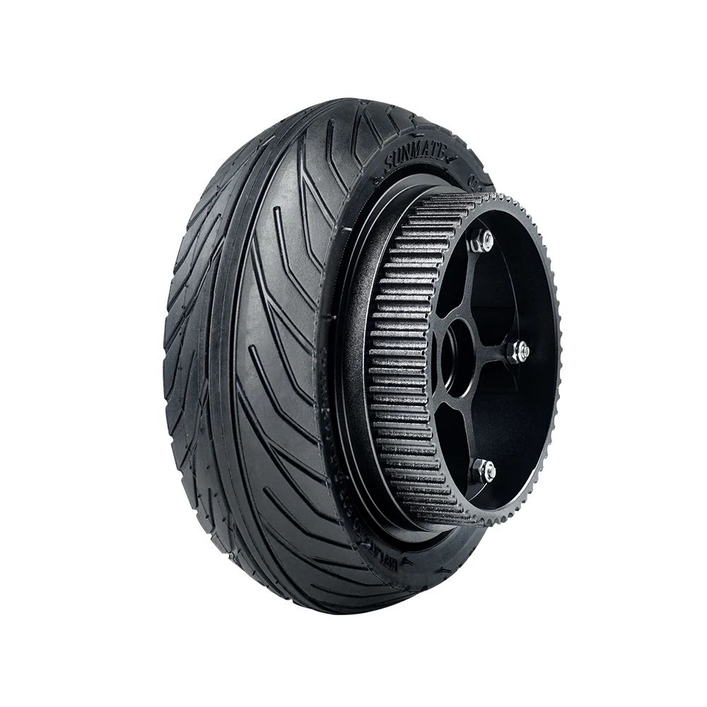 Flipsky Black 6' ATM Offroad Wheel 150x50mm Pneumatic Rubber All Terrain Mountain Wheels for skateboard/longboard/scooter