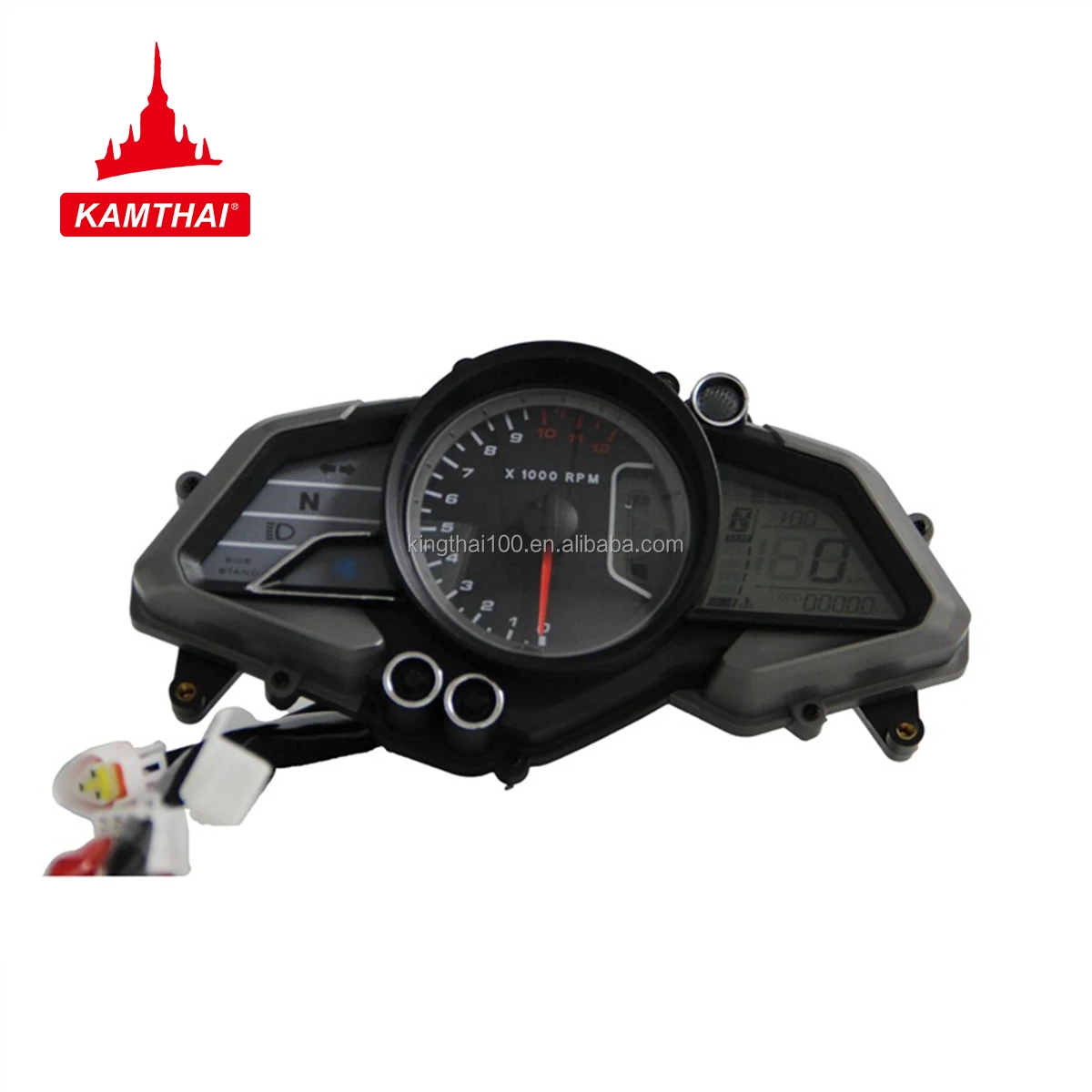 KAMTHAI Universal Motorcycle Digital Speedometer Pulsar 150 Digital Speedometer for Bajaj Pulsar 180 200NS PULSAR200 Motorcycle