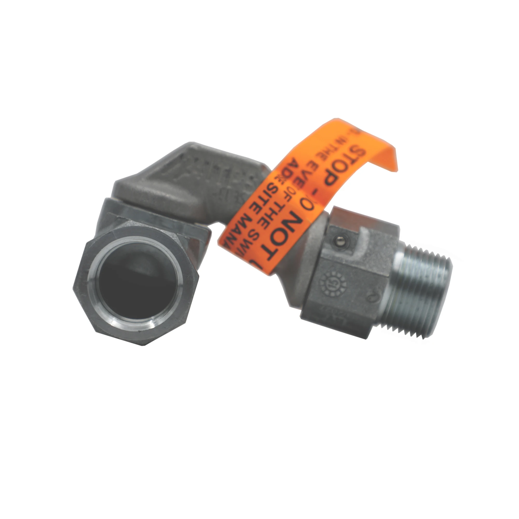 Aluminium Fuel Dispenser Fuel Nozzle Joint 241TPS 180&360 Swivel Coupling