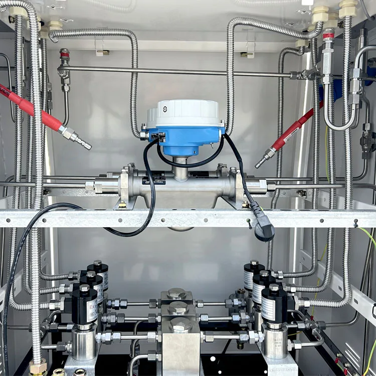 Safe and Durable Single Fuel Gas LNG LPG CNG Cylinder Dispenser Mini Mobile Fuel Station Skid