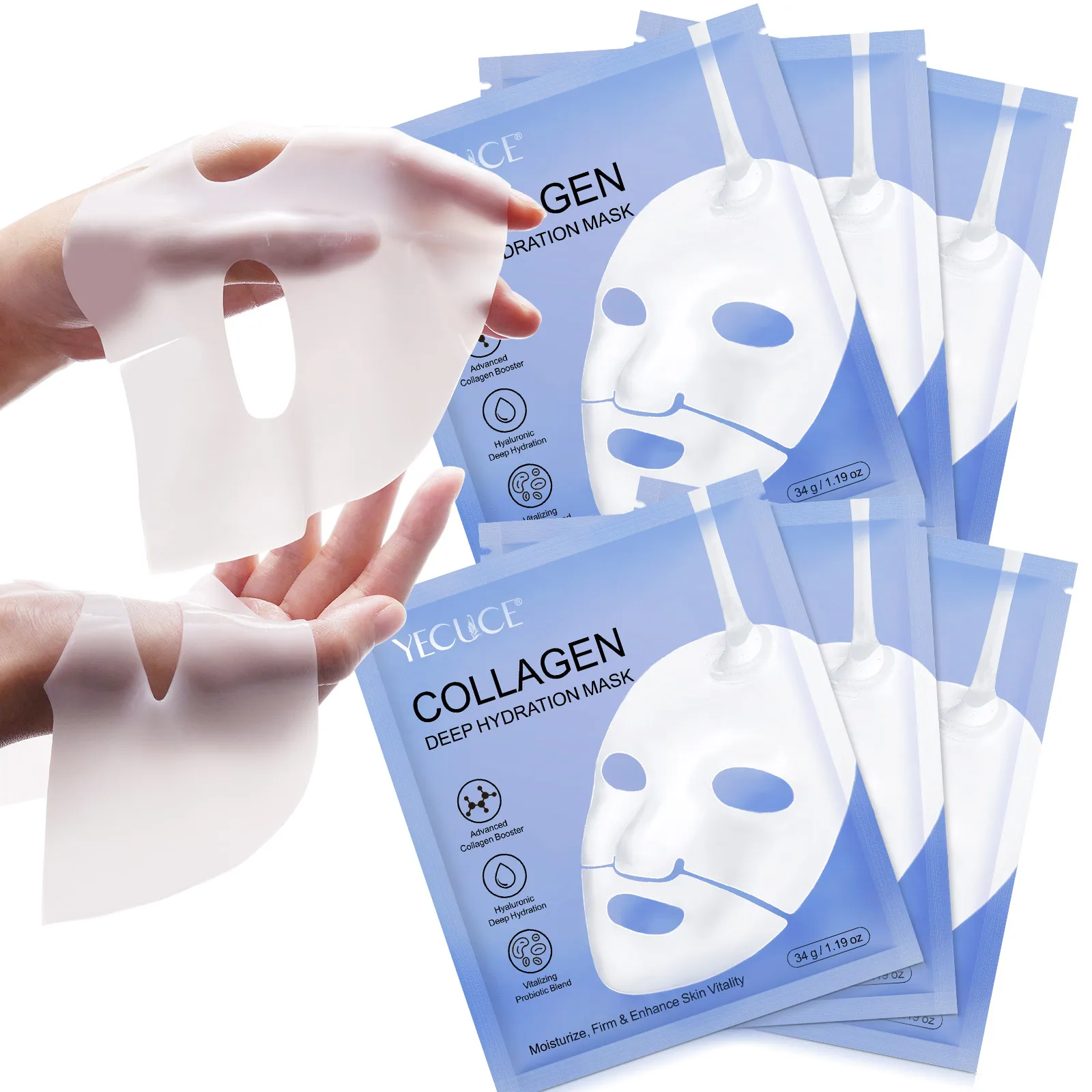 Wholesale Elasticity Firming Moisturizing Overnight Deep Collagen Mask Collagen Deep Hydration Mask