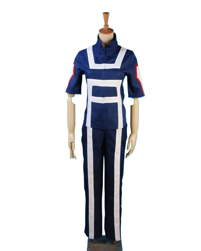 My Academia Cosplay Bakugo Shoto Todoroki High School Gymnastics Uniform Anime Game Merchandise