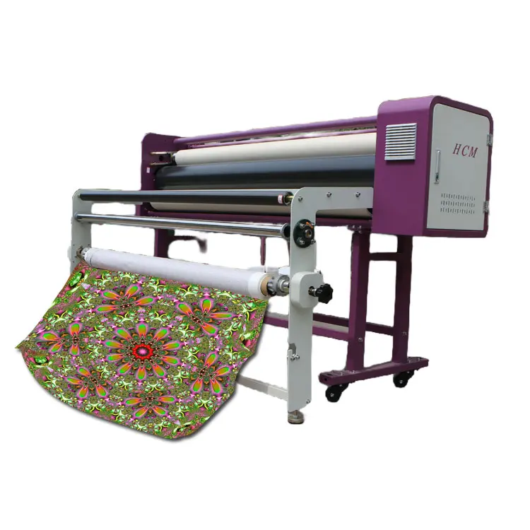 Textile Sublimation Printing Width 1.8M Calender Heat Press Printing Machine For Small Business