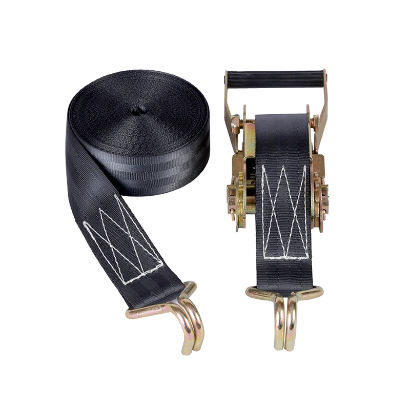 Cheap 2Pk Cargo Lashing Belt Ratchet With J Track Fitt 4400 LBS Capacity For Car