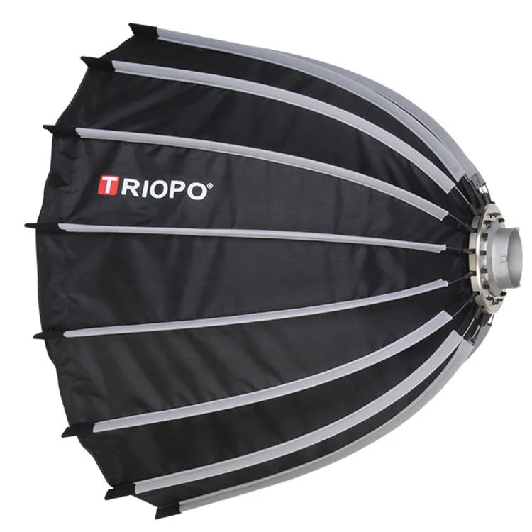 professional 16 rib 90cm deep photo studio parabolic softbox with bowens mount